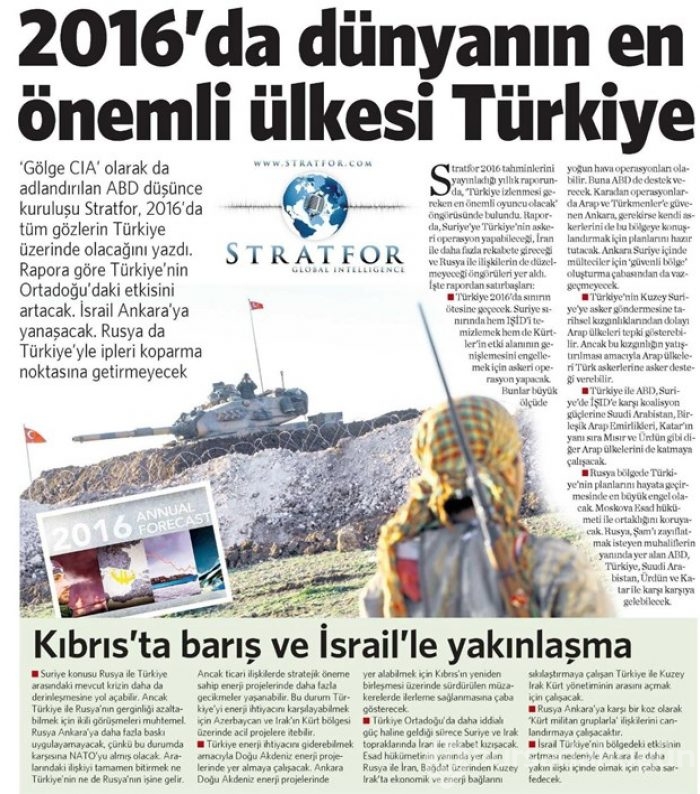 Günün gazete manşetleri - 31 Aralık 2015