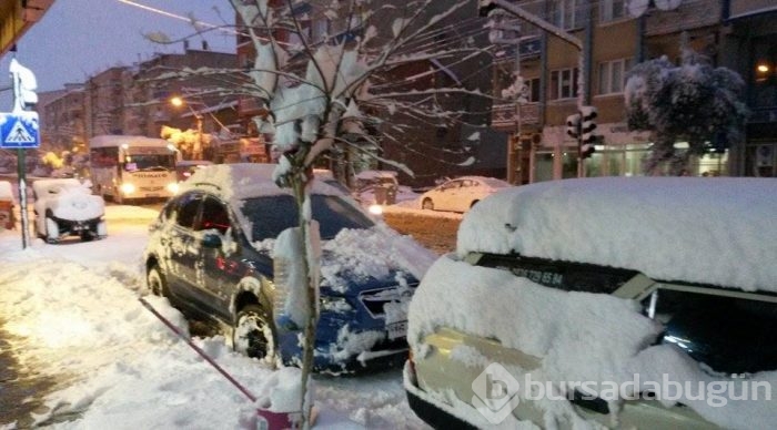Bursa'dan kar manzaraları! Sizden gelenler...