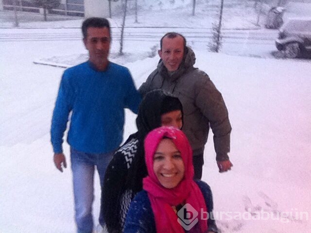 Bursa'dan kar manzaraları! Sizden gelenler...