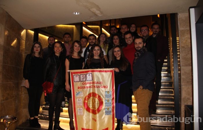 Osmangazi Rotaract Kulübü yeni yıla erken merhaba dedi...