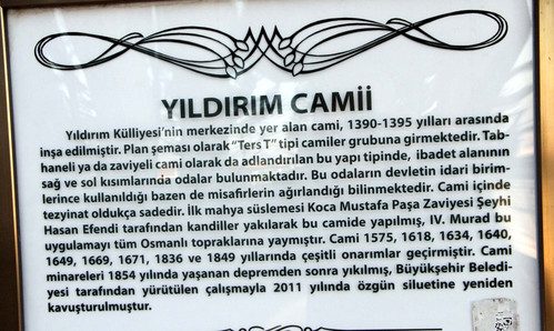 Bursa'daki levhalar camileri ve tarihi yanlış anlatıyor	