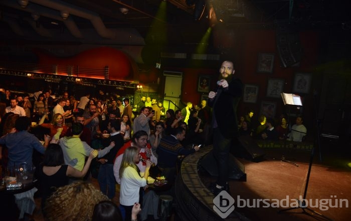 Bursalılar 2016'ya coşku içinde girdi...