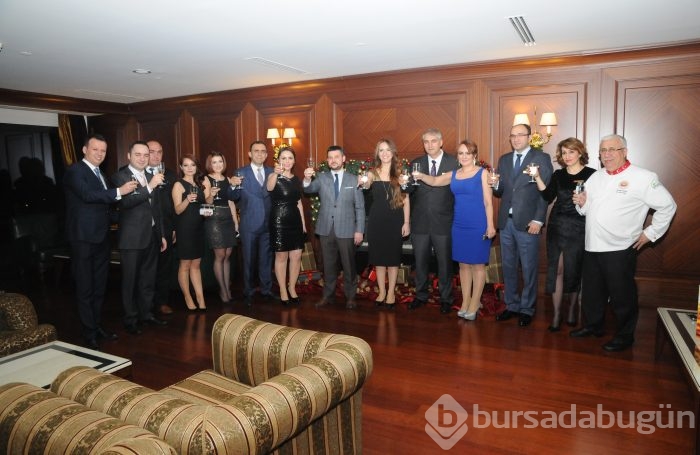 Bursalılar 2016'ya coşku içinde girdi...