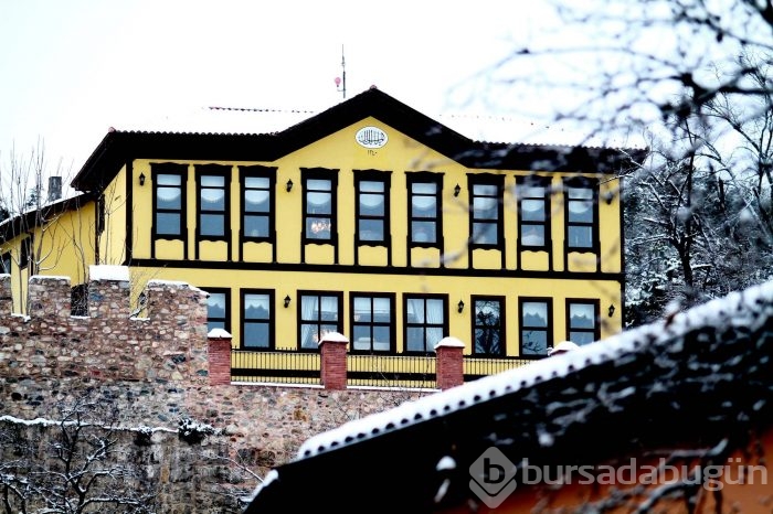 Bursa'dan kar manzaraları	