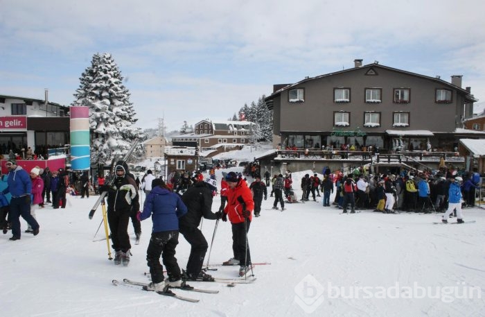 Bursa'dan kar manzaraları	