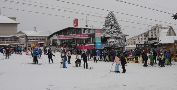 Bursa'dan kar manzaraları	