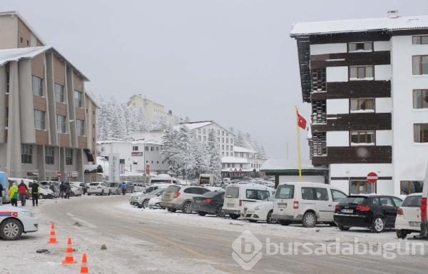 Bursa'dan kar manzaraları	