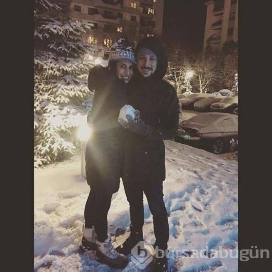 Ünlülerin kar manzaraları