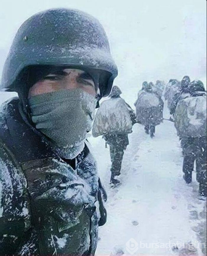 Dondurucu soğukta PKK operasyonu