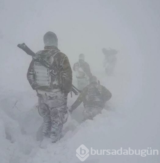 Dondurucu soğukta PKK operasyonu
