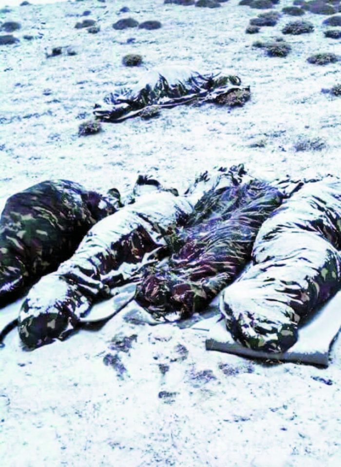 Dondurucu soğukta PKK operasyonu