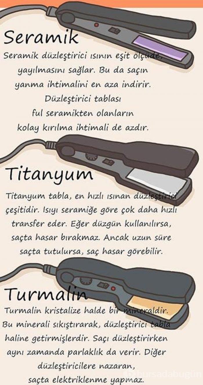Düzleştirici kullananlara zaman kazandıran tüyolar