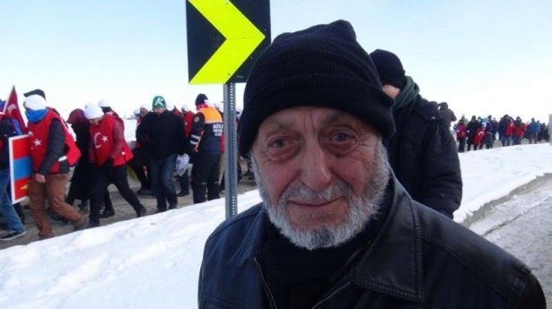 Sarıkamış'ta şehitler, şiddetli soğukta anıldı