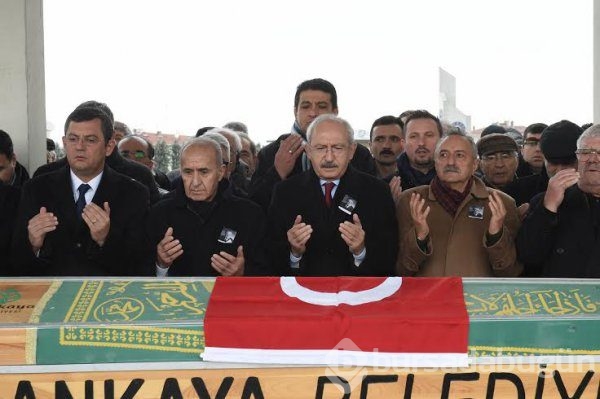 CHP eski milletvekili Canpolat'ın cenaze töreni