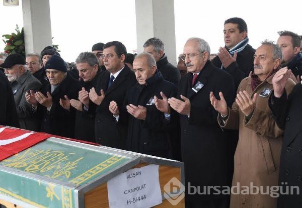 CHP eski milletvekili Canpolat'ın cenaze töreni