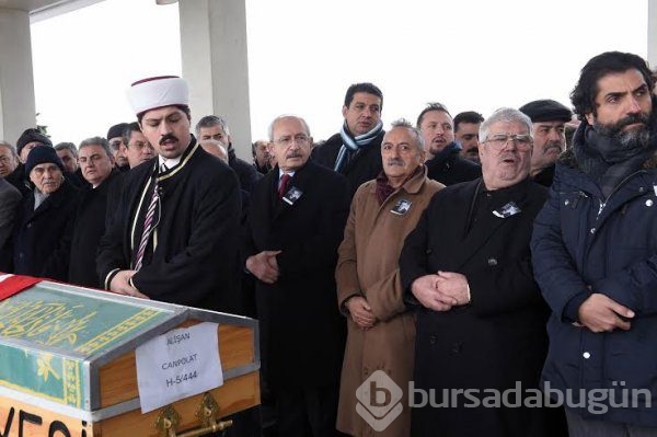 CHP eski milletvekili Canpolat'ın cenaze töreni