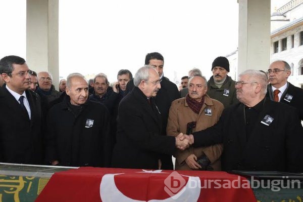 CHP eski milletvekili Canpolat'ın cenaze töreni