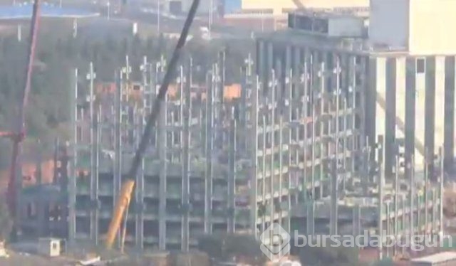 19 günde 57 katlı gökdelen yaptılar