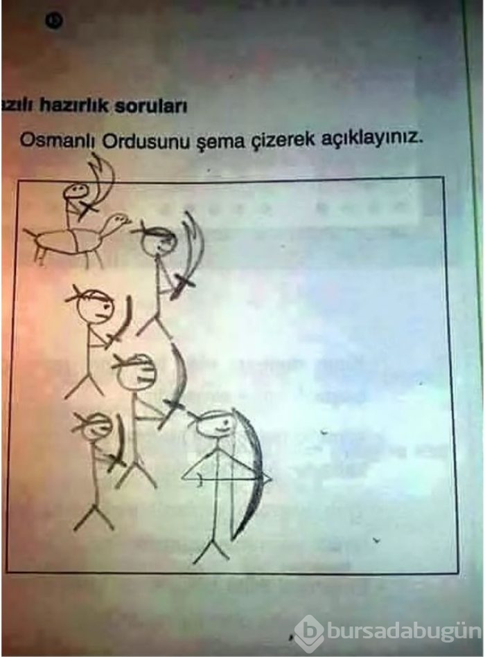 Cevaplarıyla hocalarının tam puan verdiği 18 öğrenci cevabı