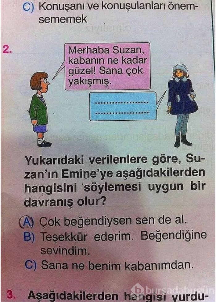 Cevaplarıyla hocalarının tam puan verdiği 18 öğrenci cevabı