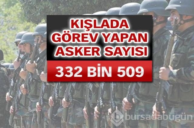 TSK'nın asker ve personel sayısı