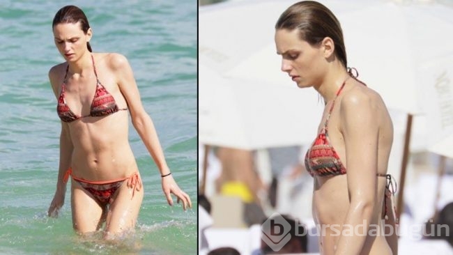 Andreja Pejic denizde