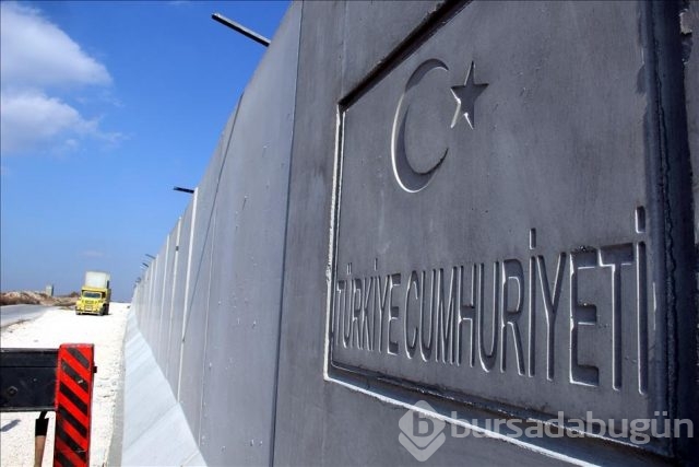 Suriye sınırına beton duvar