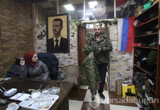 "Kafe Moskova" Rus askerlere bedava içecek ve yiyecek servisi yapıyor