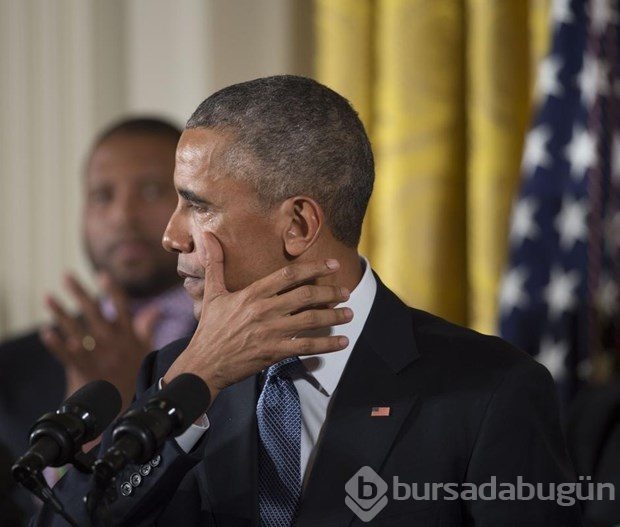 Obama gözyaşlarını tutamadı