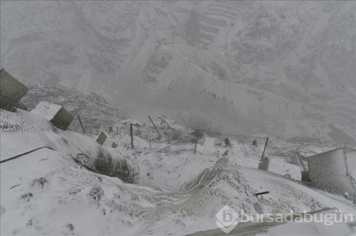 Yusufeli Barajı'nda inşaat çalışmaları devam ediyor