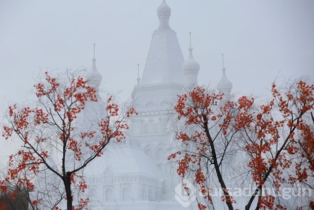 Harbin Buz Festivali ziyaretçileri büyülüyor
