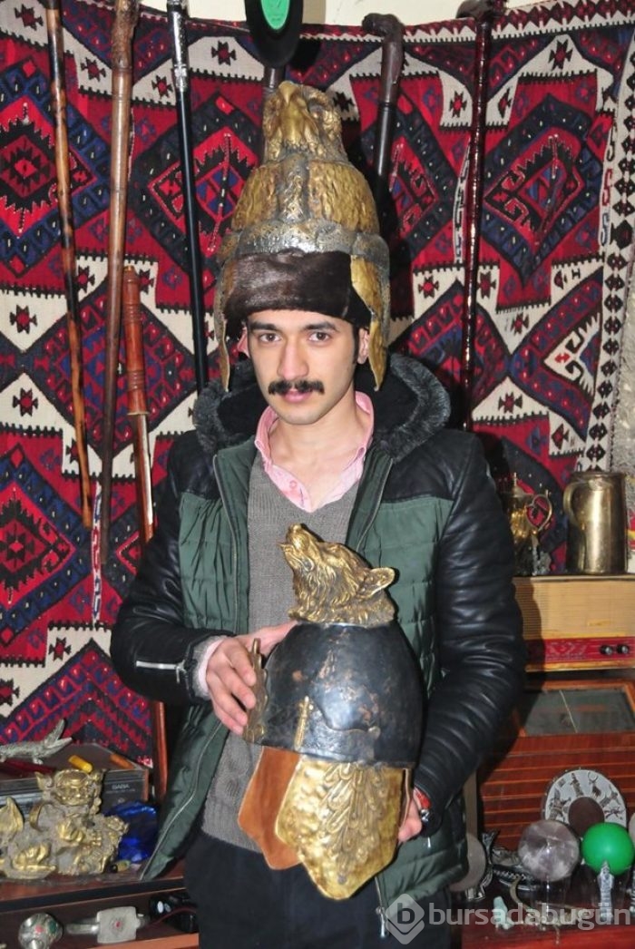 Evlerini müzeye çevirdiler