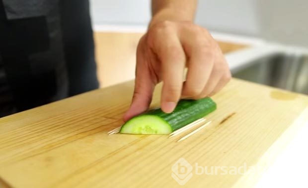 Salatanın yanına kürdan koyduğunuzda..