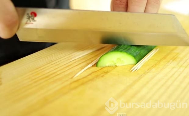 Salatanın yanına kürdan koyduğunuzda..