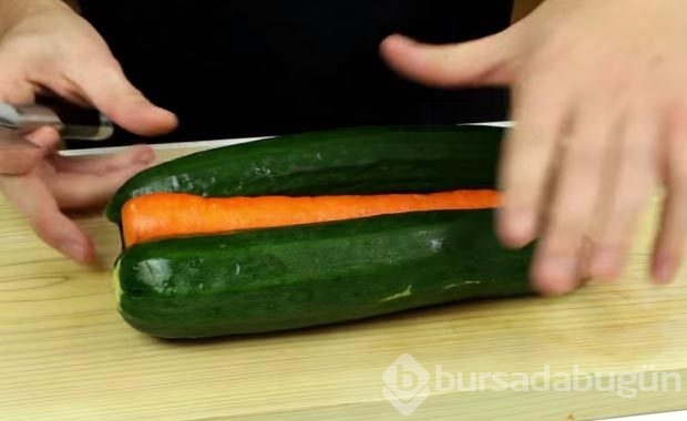 Salatanın yanına kürdan koyduğunuzda..
