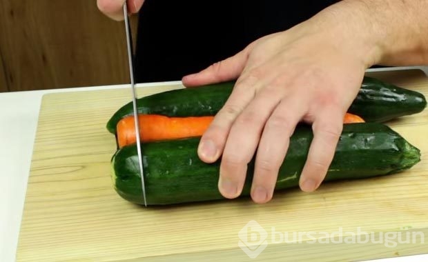 Salatanın yanına kürdan koyduğunuzda..
