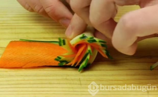 Salatanın yanına kürdan koyduğunuzda..