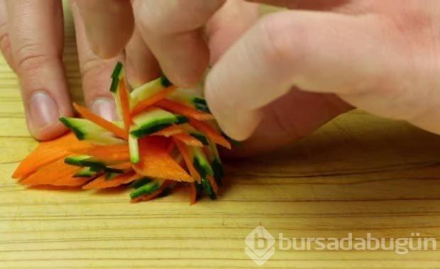 Salatanın yanına kürdan koyduğunuzda..