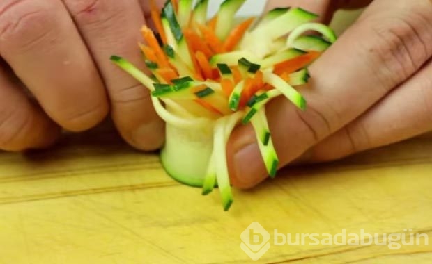 Salatanın yanına kürdan koyduğunuzda..