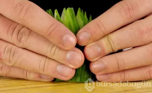 Salatanın yanına kürdan koyduğunuzda..
