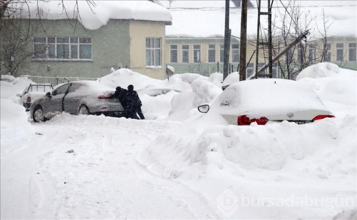 Elazığ'da yoğun kar