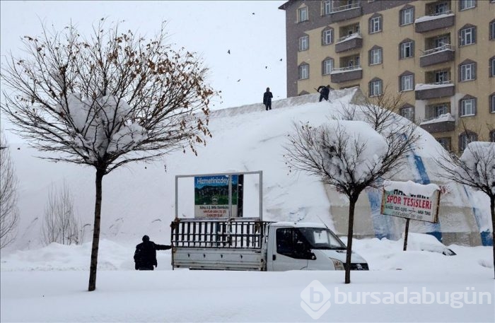 Elazığ'da yoğun kar