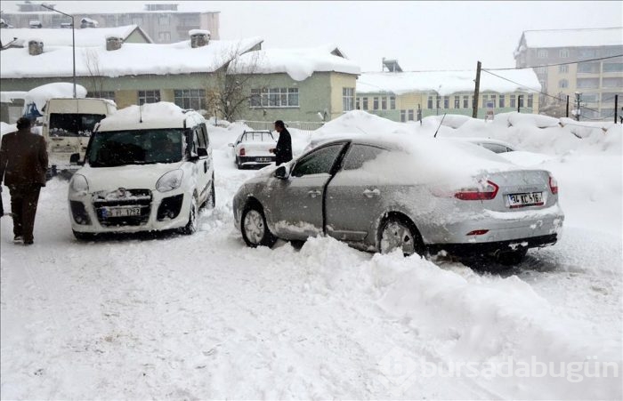 Elazığ'da yoğun kar