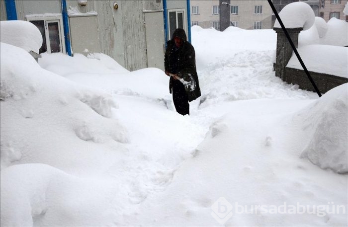 Elazığ'da yoğun kar