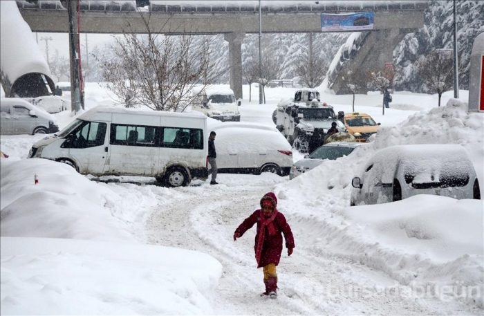 Elazığ'da yoğun kar