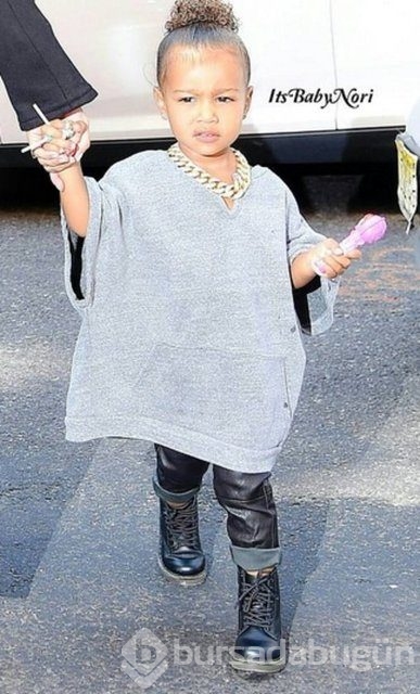 North West stil ikonu oldu