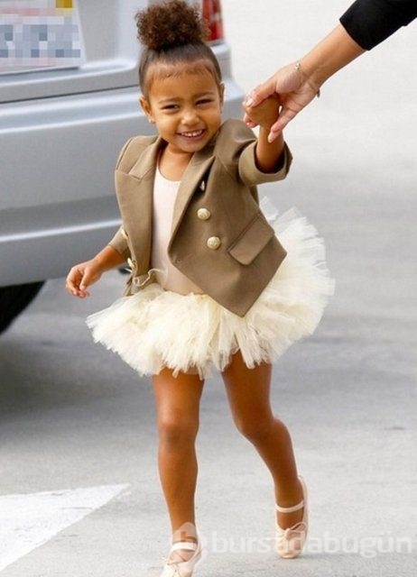 North West stil ikonu oldu