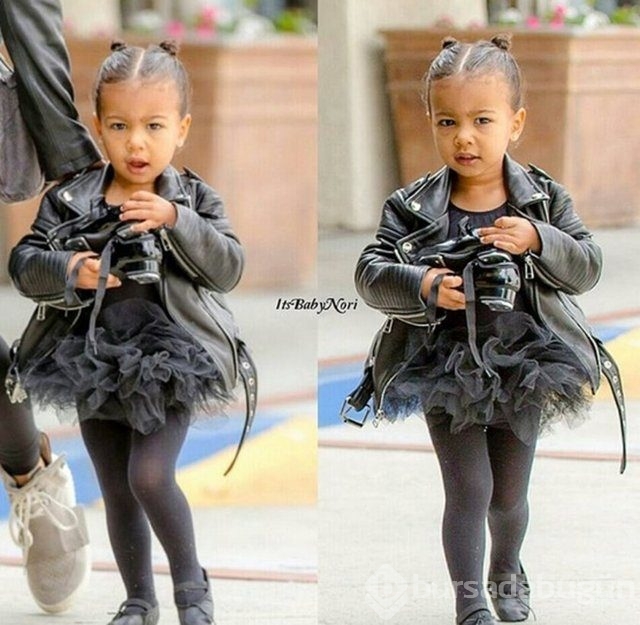 North West stil ikonu oldu