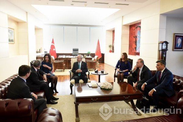 Belçika Büyükelçisi'nden CHP'ye ziyaret