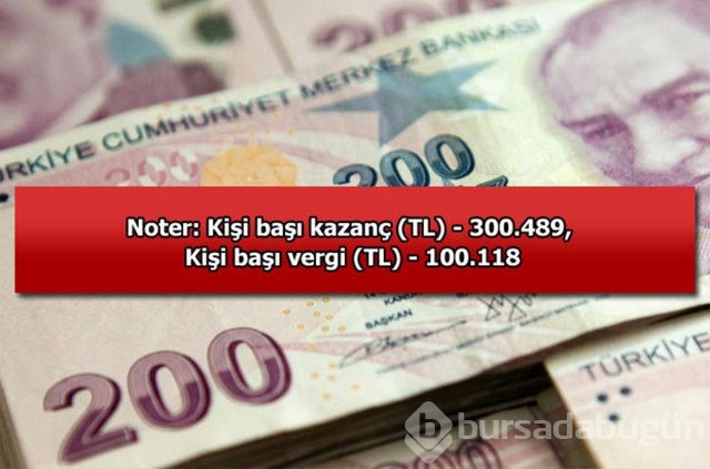 Genelevin yıllık kazancı...